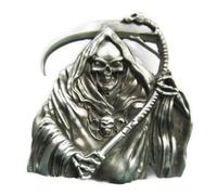 copia di Cintura fibbia morte con la sua finta bici punk rock flagello