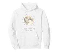 Copia Luna Gioia Celeste Estetica Luna Piena Botanica 1 Felpa con Cappuccio