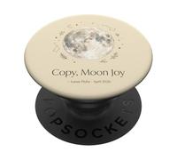 Copia Luna Gioia Celeste Estetica Luna Piena Botanica 1 PopSockets PopGrip Adesivo