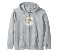 Copia Luna Gioia Celeste Estetica Luna Piena Botanica 2 Felpa con Cappuccio