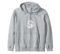 Copia Luna Gioia Celeste Estetica Luna Piena Botanica 3 Felpa con Cappuccio