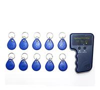 Copiatore masterizzatore duplicatore e programmatore di carte ID portatile 125KHz per chiavi Badge Portachiavi EM4305 EM4100 scrivibili