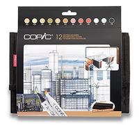 Copic 20075731 Astuccio Marcatore 12 Pezzi, Architettura