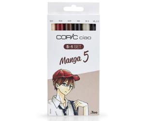 Copic 22075562 Ciao Set 5+1, Manga 5