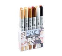 COPIC Pennarelli Ciao 22075705 – Set da 12 Tonalità Pelle