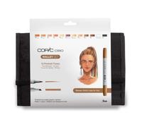 Copic 22075735 Ciao Astuccio da 12, Toni Di Pelle