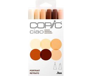 Copic Ciao Cartuccia d'inchiostro Skin 6 pezzi