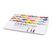 COPIC Ciao Marker Pad, 50 fogli di carta per pennarelli, formato DIN A4, 75 g/m², per pennarelli, bianco ultra bianco, senza acidi, senza cloro
