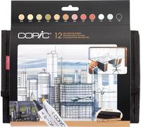 Copic Classic Cartuccia d'inchiostro Architecture Colours 12 pz