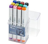Copic Classic Cartuccia d'inchiostro Basic Colours 12 pz