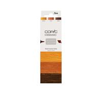 Copic Classic Deisgner Collection, set di 3 pennarelli colorati in legno vivido, per arte e artigianato, colorare, grafica, evidenziatore, design, anime, professionisti e principianti, forniture