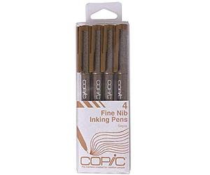 Copic Multiliner Sepia Ink Marker - i0.05/0.1/0.3/0.5j