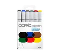 COPIC, Sketch 6set Bold Primary, (SKST6-BOLD)