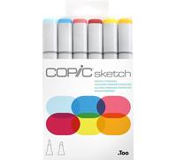 Copic Sketch Cartuccia d'inchiostro Perfect Primaries 6 pz