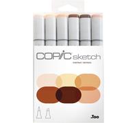 Copic Sketch Cartuccia d'inchiostro Skin Tones 6 pz