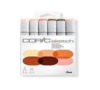COPIC Sketch - Set di 6 adesivi per unghie - NUOVO