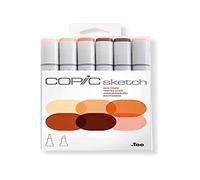 Copic Sketch Cartuccia d'inchiostro Skin Tones 6 pezzi