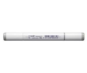 Copic Sketch Toner Gray n.4 T4 - Pennarello Professionale a Doppia Punta - Marker Ricaricabile, Ultra Sfumabile e con Punte Sostituibili - Per Illustrazioni, Fumetti e Disegni Tecnici