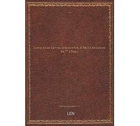 Copie d'une Lettre écrite d'Aix, A Me La Duchesse de *** à Paris