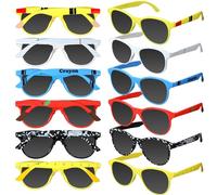 Copkim 12 bicchieri per il rientro a scuola sfuso primo e ultimo giorno di scuola decorazioni per feste occhiali matita marmo notebook linea fine anno insegnante apprezzamento regali laurea