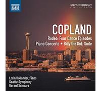 COPLAND,AARON Rodeo / Billy the Kid Suite & Piano Concerto (CD)