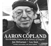 Copland, Aaron 81st Birthday Celebration (Degaetani) (CD) Album