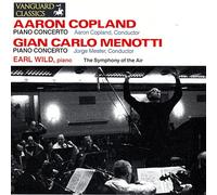 Aaron Copland Aaron Copland: Piano Concerto/Gian Carlo Menotti: Piano Conce (CD)