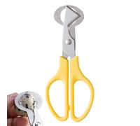 Coppa A Conchiglia: Acciaio Inossidabile, Taglio Pulito, Impugnatura Ergonomica, Resistente | Strumento Per Aprire Le Uova Senza Scoppiare, Preparare La Colazione, Cucinare In Modo Accurato, Risparmia