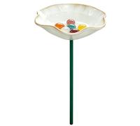 Coppa a forma di ape per giardino, decorativa a forma di farfalla con paletto, per esterni, esterni, cortile, prato, patio, terrazza, casa, portico