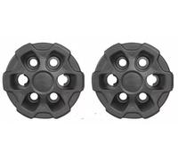 COPPA ANELLO COPRIMOZZO RUOTA COMPATIBILE CON DAILY DAL 2014 + 2019 NERA 6 FORI SQUADRATI (COPPIA)