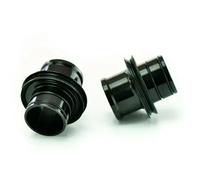 Race Face Vault F 412 20x110 Mm Boost Front Hub End Caps 2 Units Nero Dark Green