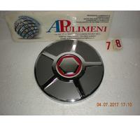COPPA/BORCHIA RUOTA (COVER WHEEL) TALBOT SIMCA 1100 GRIGIO CON FREGIO ROSSO