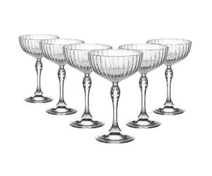 Coppa Cocktail America’20S Bormioli 22 cl Set 6 Calice Champagne Bicchiere Bar