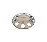 Coppa coprimozzo in acciaio inox 10 fori 2000.00252