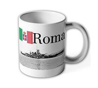 Coppa Corazzata Roma Italia Nave Marina Littorio Classe WW2# 35894