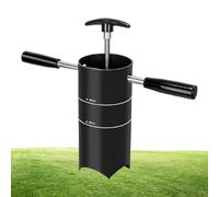 Coppa da buco da golf portatile standard | Scavatore di buchi standard con manico rimovibile, taglierina portatile per allenamento per prato, giardino