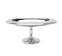 Coppa da Dessert in Acciaio Inossidabile con Piede e Base Solida, Uso Duraturo, Adatta per Mousse Alla Crema Pasticcera Sorbetto Gelato, Lavabile a Mano, capacità Moderata (B)