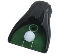 Coppa da golf da golf, simulatore regolabile automatico, verde con foro per esercitazione, accessori da putting in materiale resistente, strumento per allenare il golf, per casa, ufficio, esterni