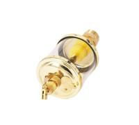 Coppa deIl'olio con valvola a spillo lubrificatrice, oliatore for alimentazione a goccia con vista 16/50/100/200 ml, oliatore a goccia con filettatura maschio 1/8" BSP for macchina(50ml*1/8 inch)