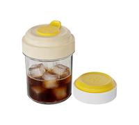 Coppa del ghiaccio - Macchina per cubetti di ghiaccio | da caffè: basta premere per erogare, adatta per la casa, lo sport, i picnic e l'ufficio. da caffè portatile con vassoio integrato