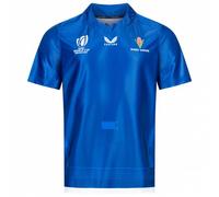 Coppa del mondo di rugby di Samoa CASTORE Uomo Maglia per il gioco in casa TM3340-BLU blu XL