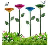 Coppa delle , alimentatori per per esterni - 4 tazze per bevande per giardino - Decorazione per esterni, resistente ai raggi UV, per idratare l'idratazione