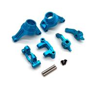 Coppa dello sterzo RC Per Tamiya Per Hornet Per EVO 58742 DT02 DT03 1/10 Sterzo In Metallo C Il Sedile Posteriore Tazza 3 Pezzi Set Controllo Remoto Parti Automobili(Blue)