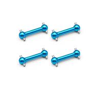 Coppa dello sterzo RC Per Tamiya Per TT02 1/10 Albero Trasmissione Centrale Blu Tazza Dello Sterzo Anteriore In Lega Alluminio Accessori Veicoli RC(Dogbone Drive Shaft)
