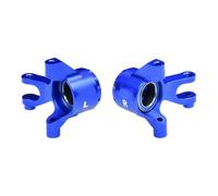 Coppa dello sterzo RC Per Traxxas Per Mini Per Maxx Per XRT-108076-1 GPM 7075 Blocchi Sterzo Anteriori In Lega Alluminio Cuscinetto Oversize Parti Automobili RC(Blue)