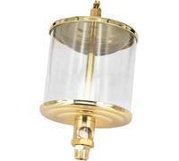 Coppa dell'olio con valvola a spillo, 1/8" 1/4" 3/8" 1/2" BSPT maschio x diametro esterno 1"-4" in ottone, oliatore a goccia, lubrificatore, coppa dell'olio for motore Hit Miss