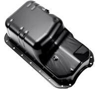 Coppa dell'olio Motore per Auto, Adatta per Honda Civic 2001-2005, Colore Nero Ferro, Ricambio per Auto, codice 11200PLC000.