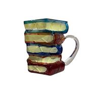 Coppa di caffè novità - del libro 3d retrò, tazza colorata | Bibliotecaria per le tazze da tè bibliotecario design regalo, idea di idee amante da collezione bevande da collezione, forniture da c