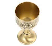 Coppa di liquori retrò in rilievo chic wine tazza di liquore vintage coppa da