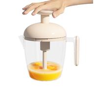 Coppa di miscelazione delle uova - tazza di miscelatore a prova di perdita per bevande e cottura, design pressato a mano con una facile funzione di miscela, attrezzatura da cucina per uova si muove la
